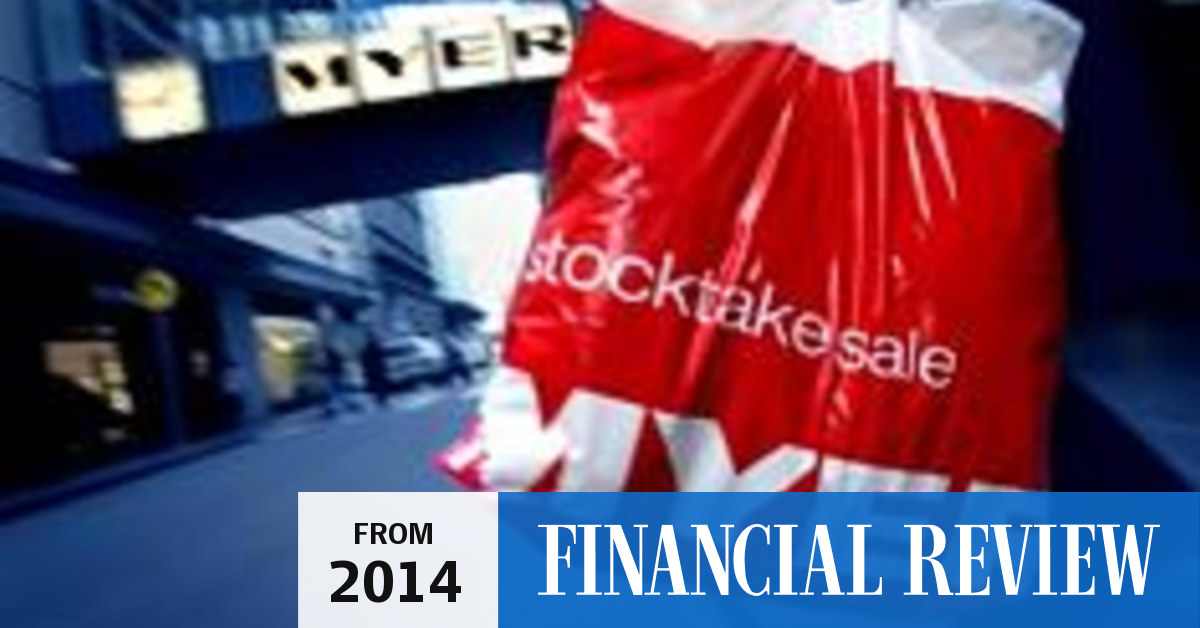 Myer midyear clearance makes way for oneday sale